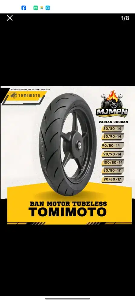 Ban tubles ring 14 80/90