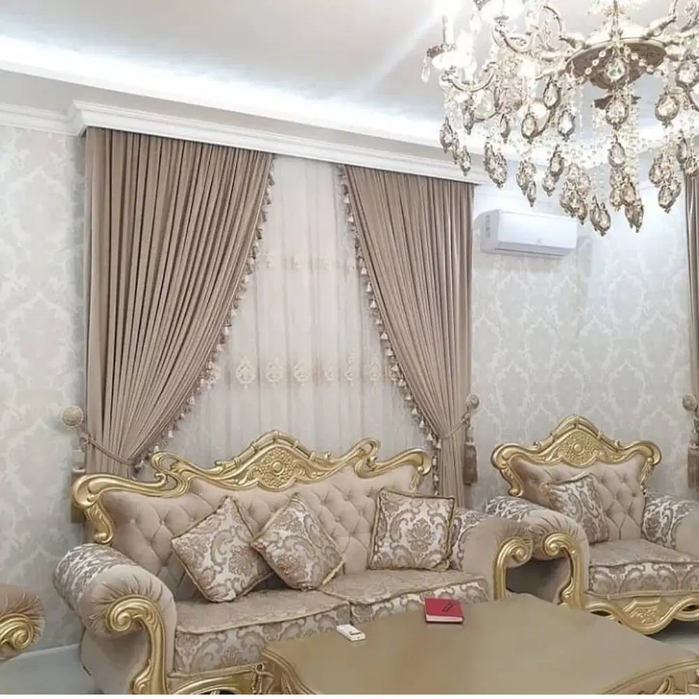 Termewah Gorden Pasang Wallpaper Korden Gordeng Horden Roller Blind