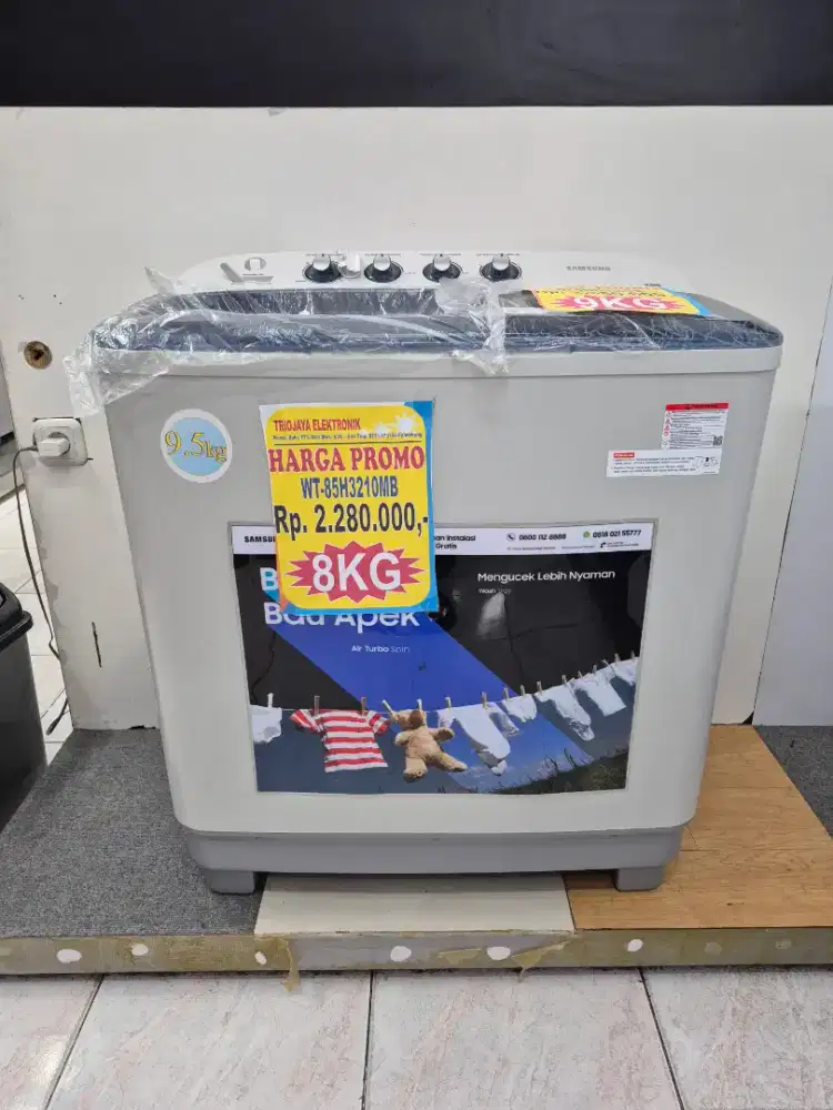 CREDIT MESIN CUCI PROMO BUNGA RENDAH FREE 1KALI CICILAN