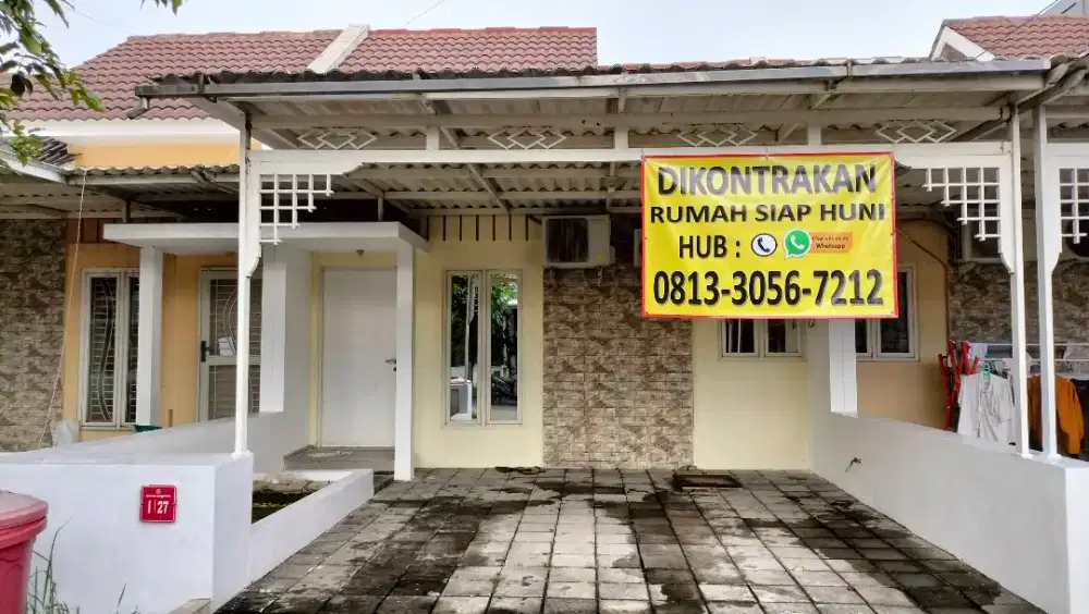 Dikontrakan / Disewakan Rumah Siap Huni