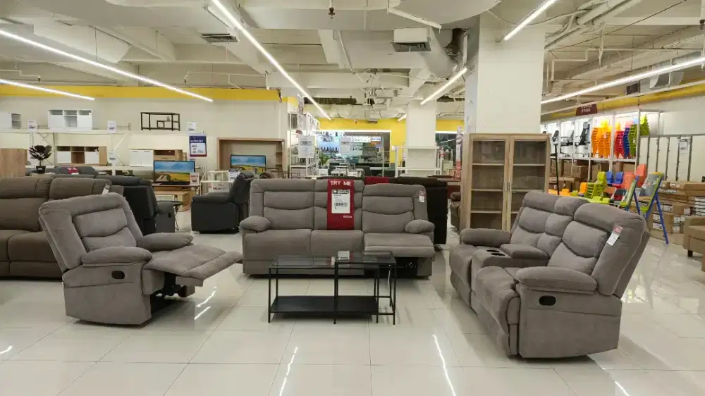 PROMO SOFA SET RECLINER 1S+2S+3S