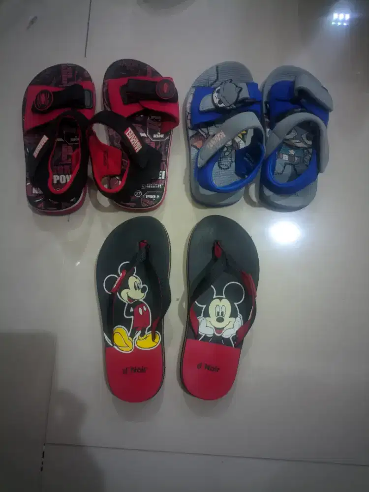 Sandal anak 3 pasang