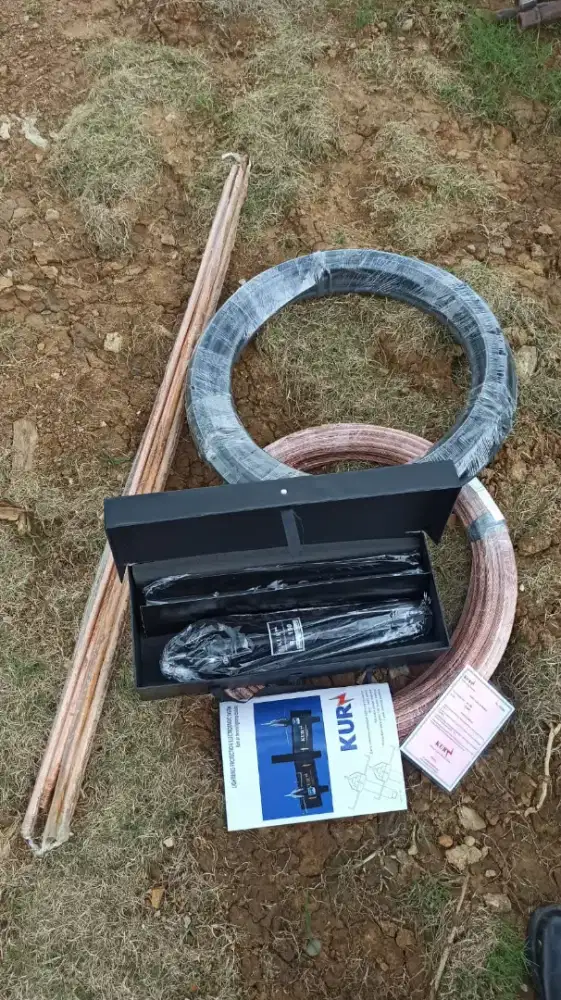 Ahli jasa pasang penangkal petir dan grounding mesin