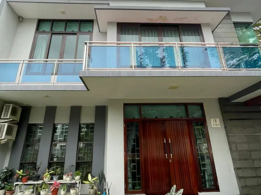 DIJUAL CEPAT‼️ Rumah Hook Sukajadi Sektor 9 Mewah 2 lantai Siap Huni