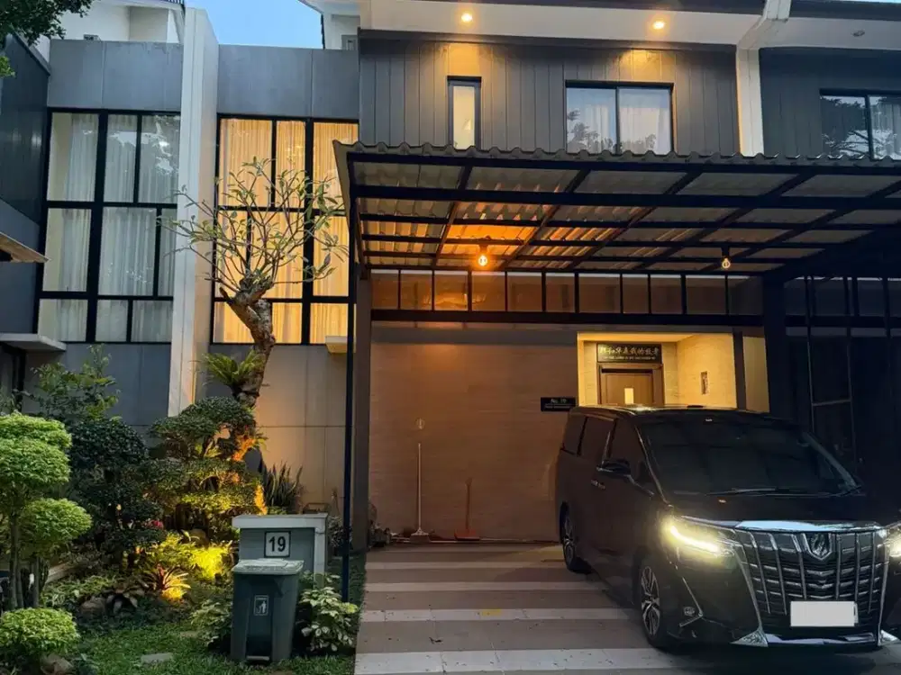 Dijual Rumah 2 Lantai Rapi Full Furnish di Alam Sutera Siap Huni