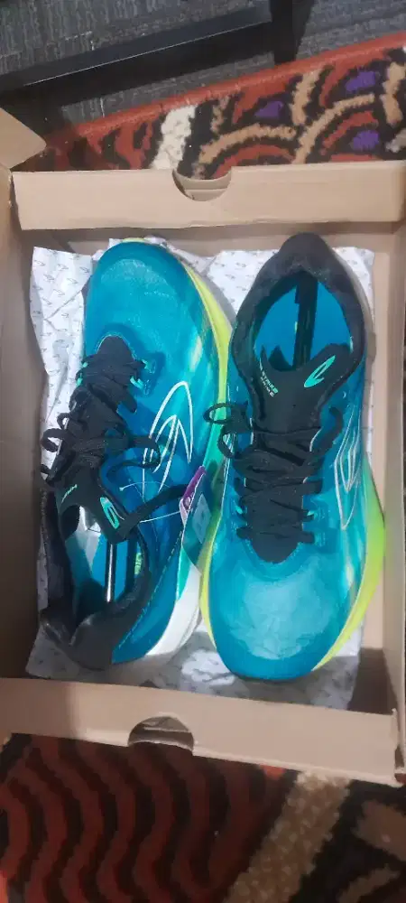 Sepatu Lari, HAZE STRIKE PRIME 1.0 HIJAU TEAL/LIME/MINT