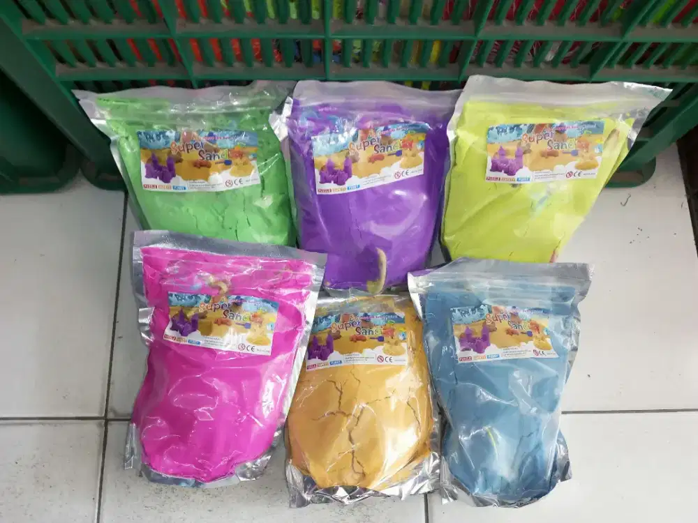 Mainan Anak Pasir Ajaib magic sand 1kg
