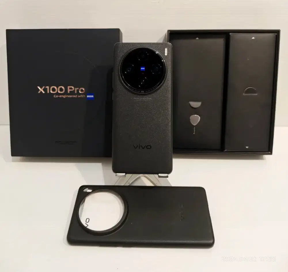 Vivo X100 Pro 5G 16/512 Gb Likenew 98% Resmi 21 Juni 2026 Boleh TT