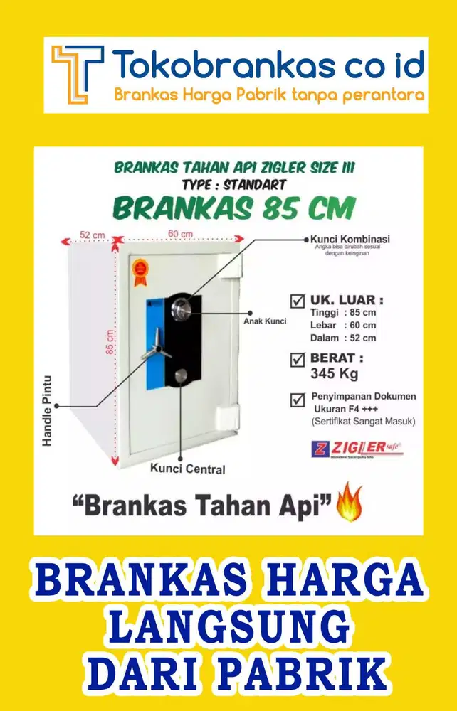 Jual Brankas CONSEAL Semarang Guardian koperasi,gadai,toko emas,bpr,dl