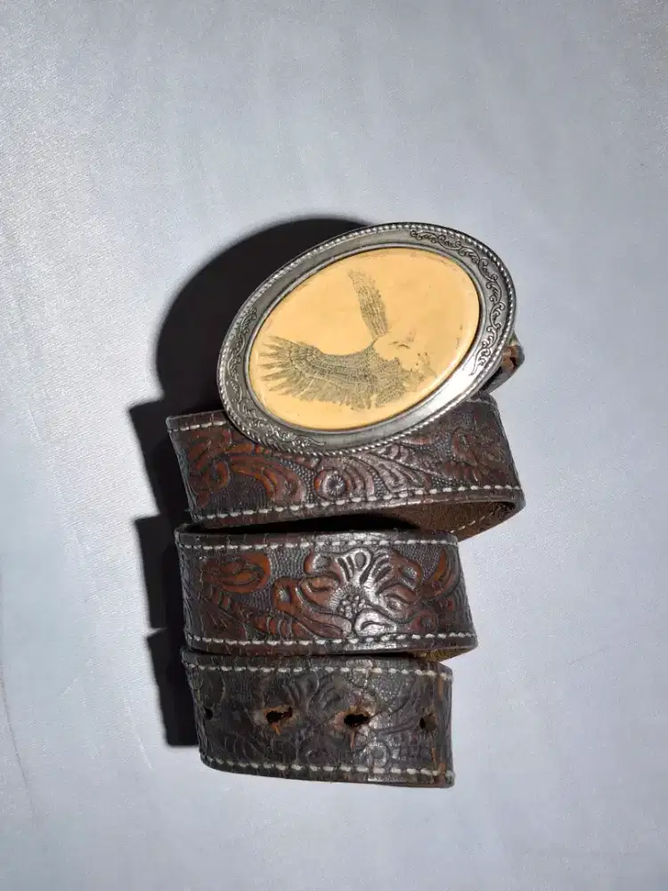 Ikat pinggang buckle Barlow made in USA (panjang 100cm)