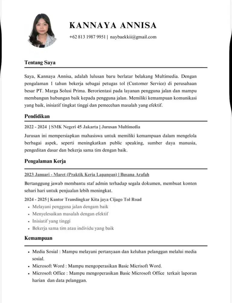 Cari lowongan pekerjaan WFh/ Part Time.