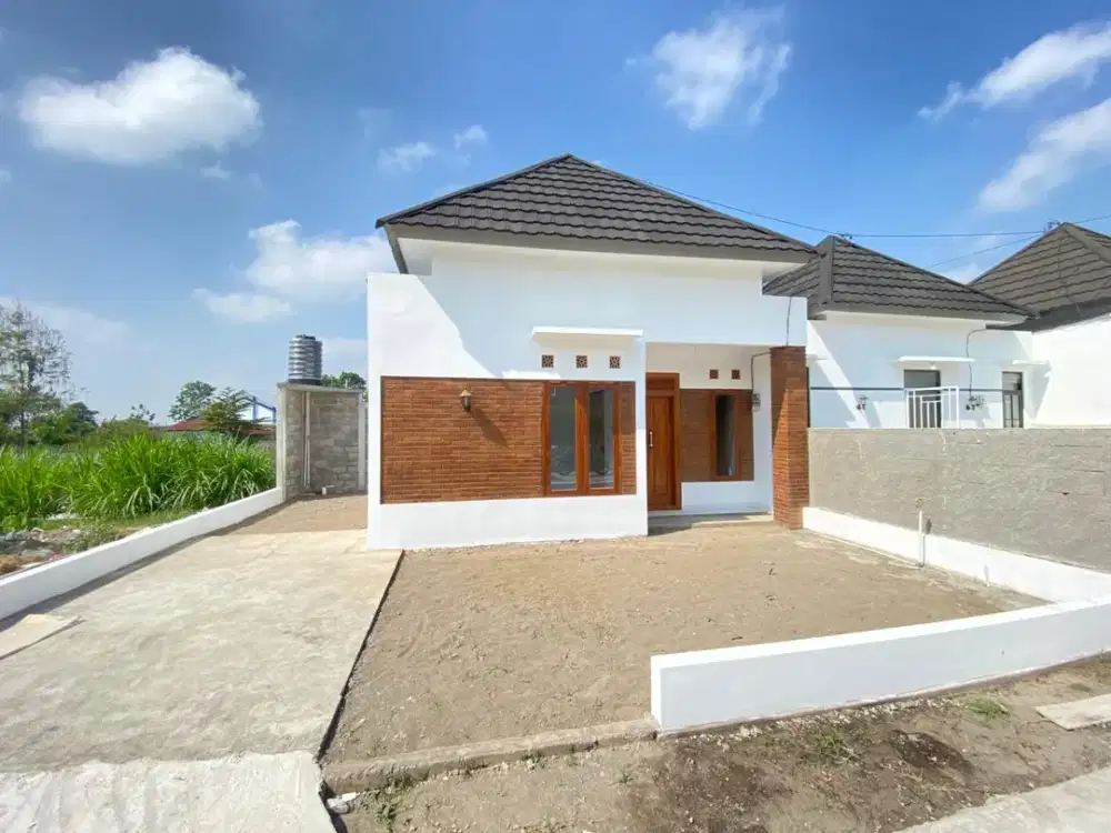 Hunian Modern Klasik Eksklusif Dekat Candi Prambanan – View Sawah, Harga 350 Juta Nego!