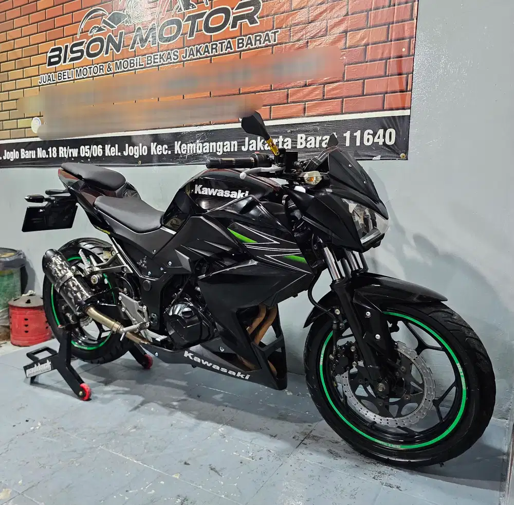 Istimewa! KAWASAKI NINJA Z250 FI 2013 Pajak on Z 250 fi