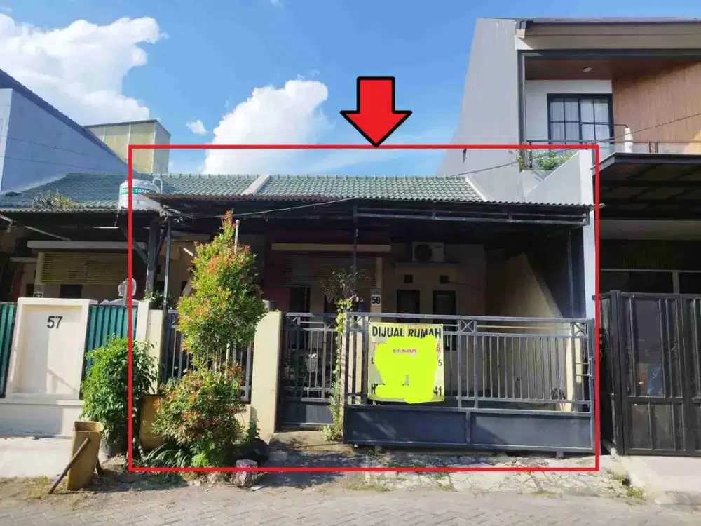 DI JUAL RUMAH
KEL. : KEPUTIH 
KEC. : SUKOLILO 
KAB  : SURABAYA