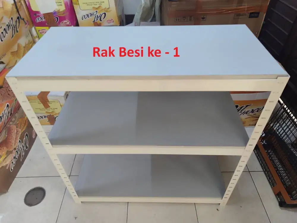 Rak Besi Serbaguna – Ukuran 90x40x180 cm