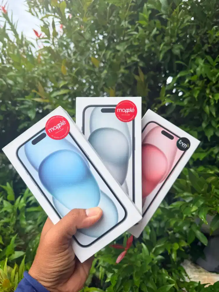 iPhone 15 128 BARU SEGEL GARANSI IBOX