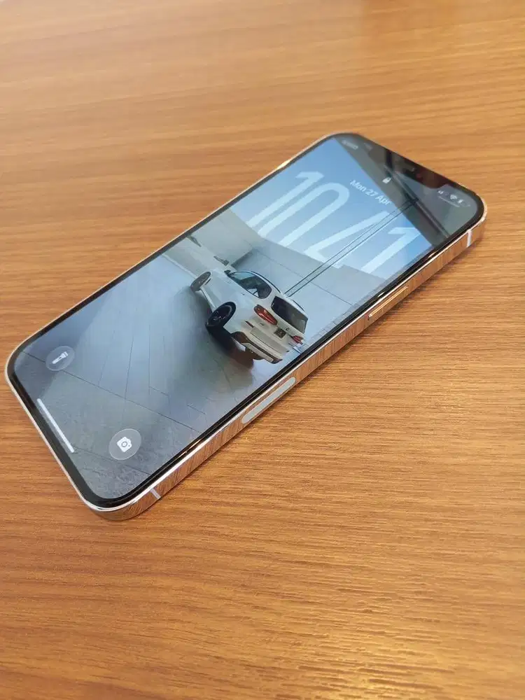 iPhone 12 Pro Max 128GB Garansi Ex Inter Silver BH 100% Mulus