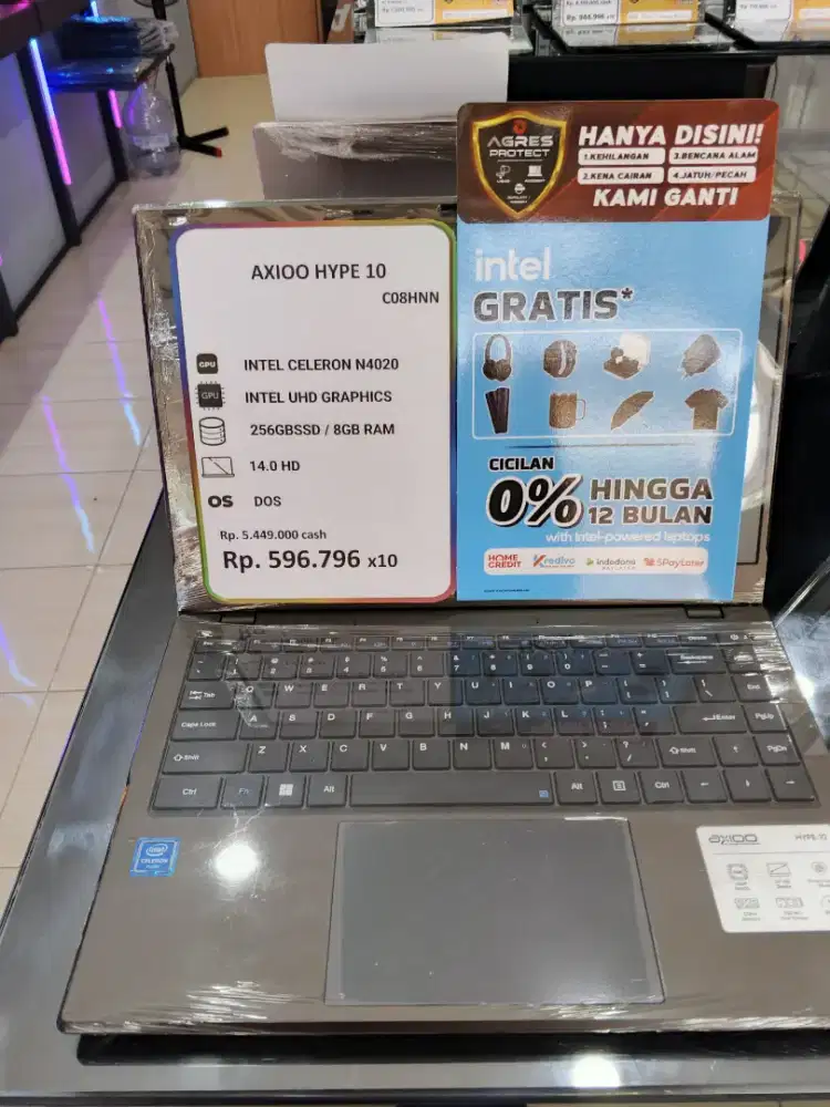 Jual laptop Axioo Hype  10