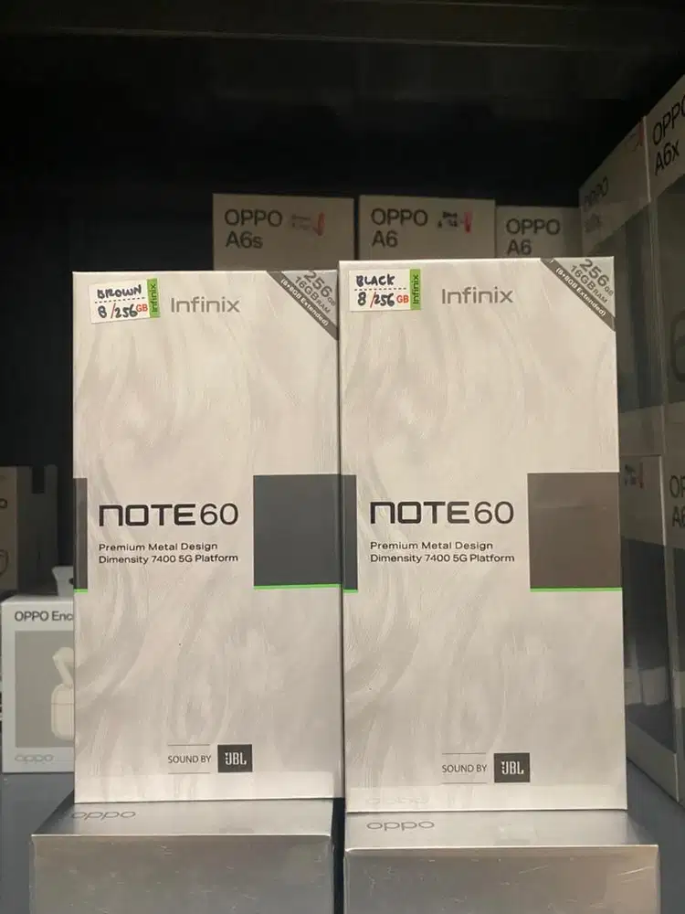 NOTE 60 8/256 NEW GARANSI RESMI