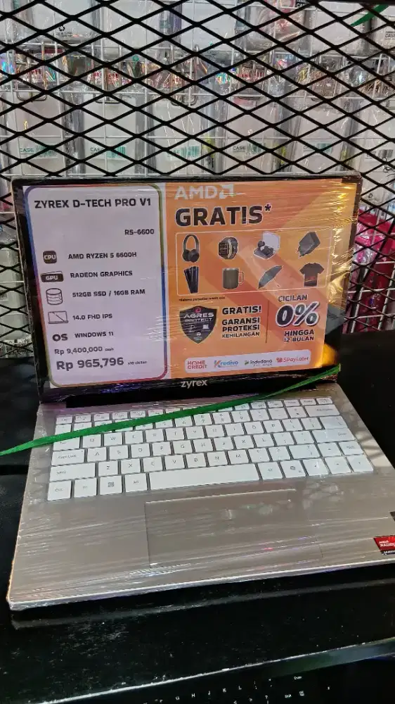 Promo Cicilan Ringan Laptop Zyrex D-Tech Pro V1