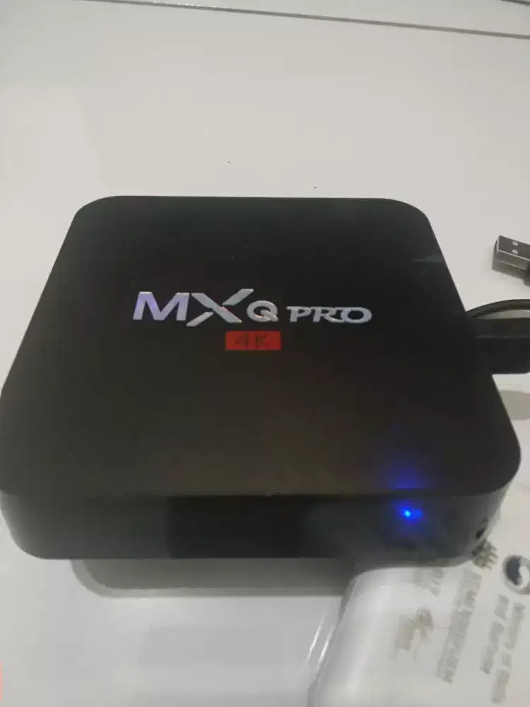 Android box mxQ 4k pro second kondisi normal