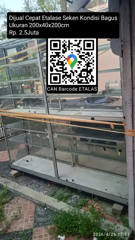 Dijual Cepat Etalase Seken Kondisi Bagus Vol.4