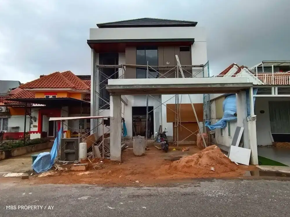 Jual Rumah Beverly Park Hadap Timur 2Lantai Full Renovasi Batam Center