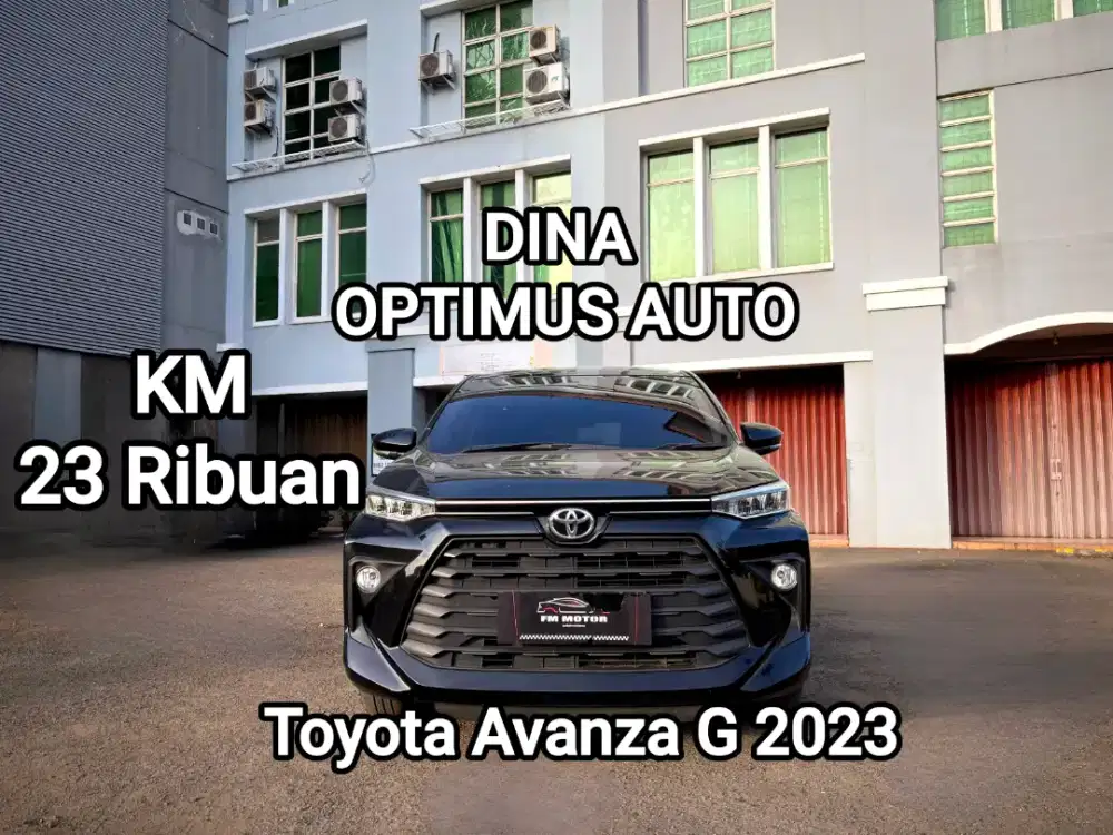 Toyota Avanza G 2023 Automatic 1.5, Km 23Ribu, Pajak Panjang