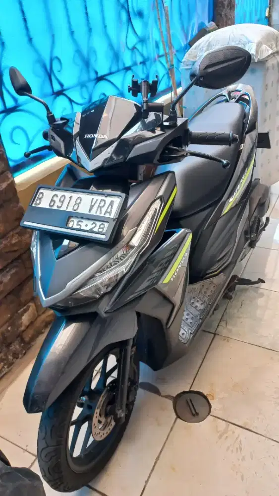 Honda Vario CBS-ISS Hitam 2018 Full Original Tangan 1 Rp 15,7 jt (BU)