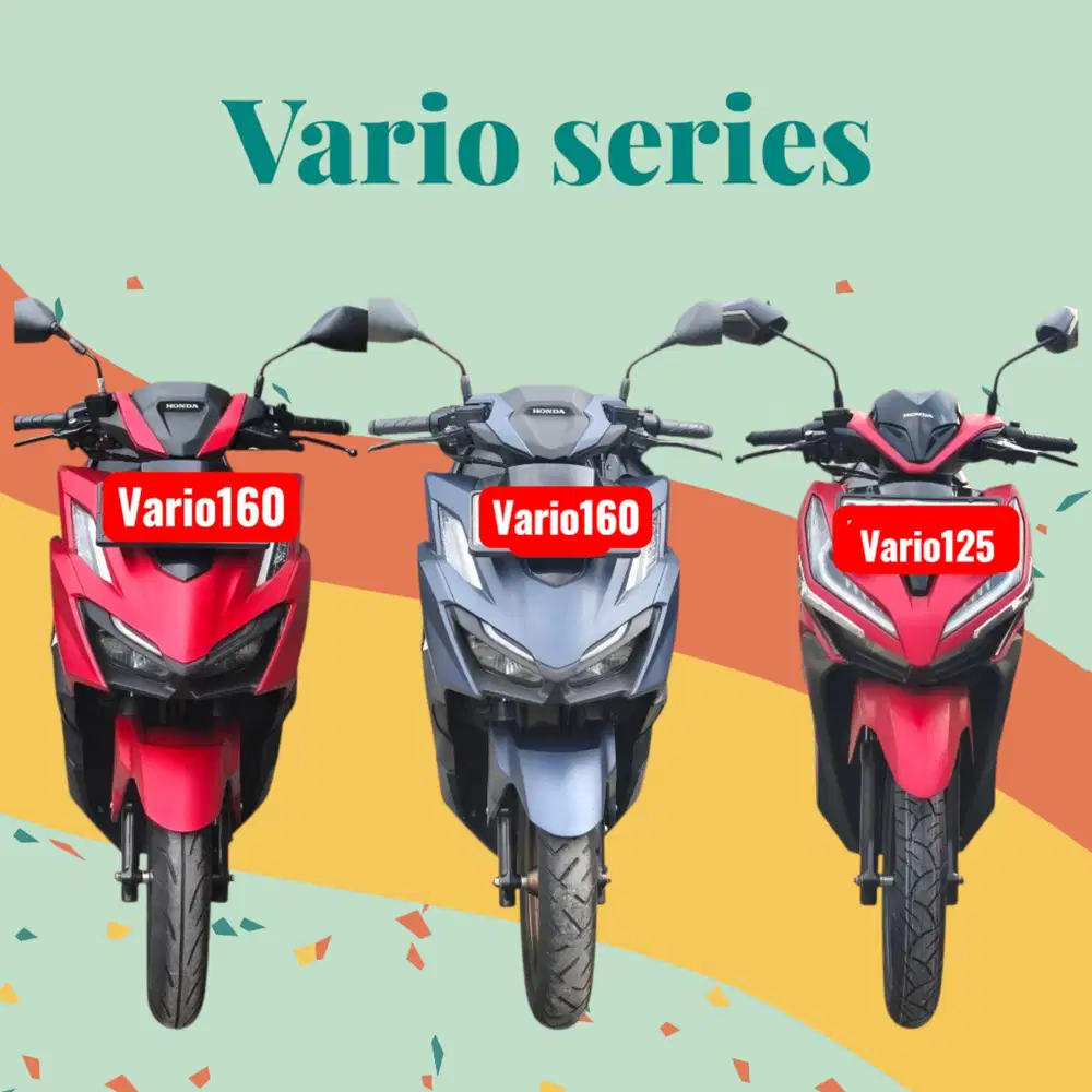 Honda Vario 160 125 keyless (KTP daerah bs kredit) 150 cbs