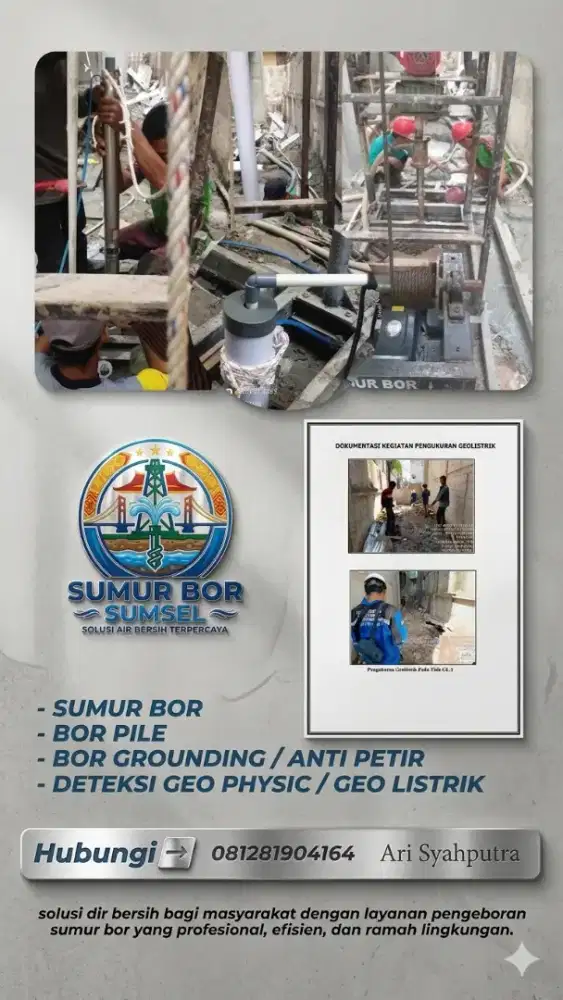 Sumur bor / jasa sumur bor