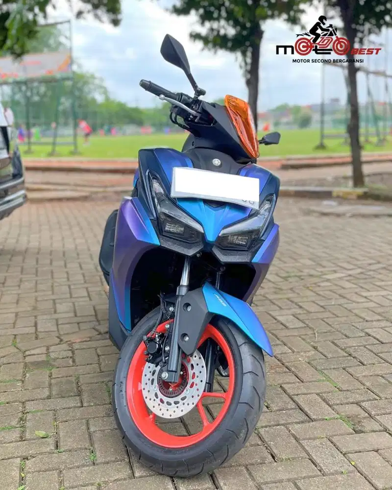 Motor Low Km 1XXX, Tgn Pertama, Yamaha Aerox Alpha ABS 2025, Keyless