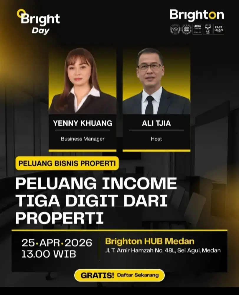 Lowongan Mitra Bisnis ( Agen Properti)