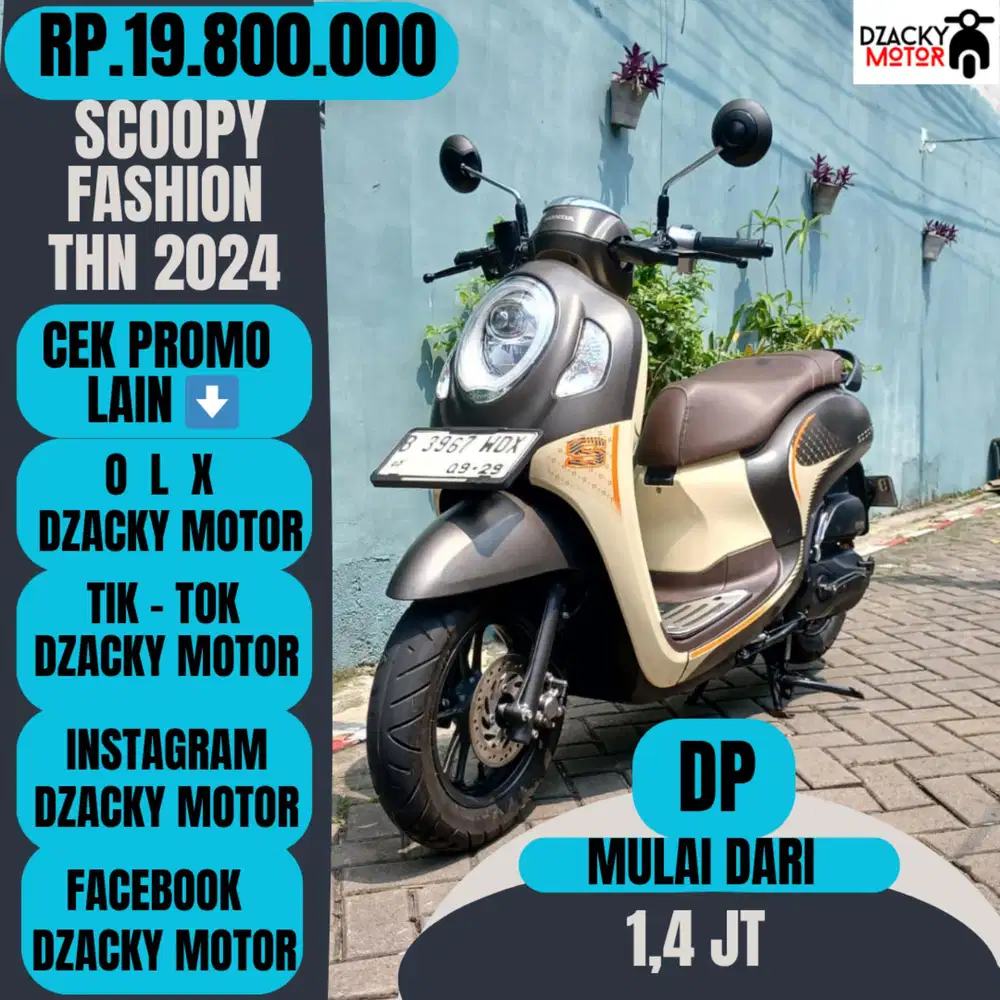SCOOPY FASHION THN 2024 SECOND LIKE NEW