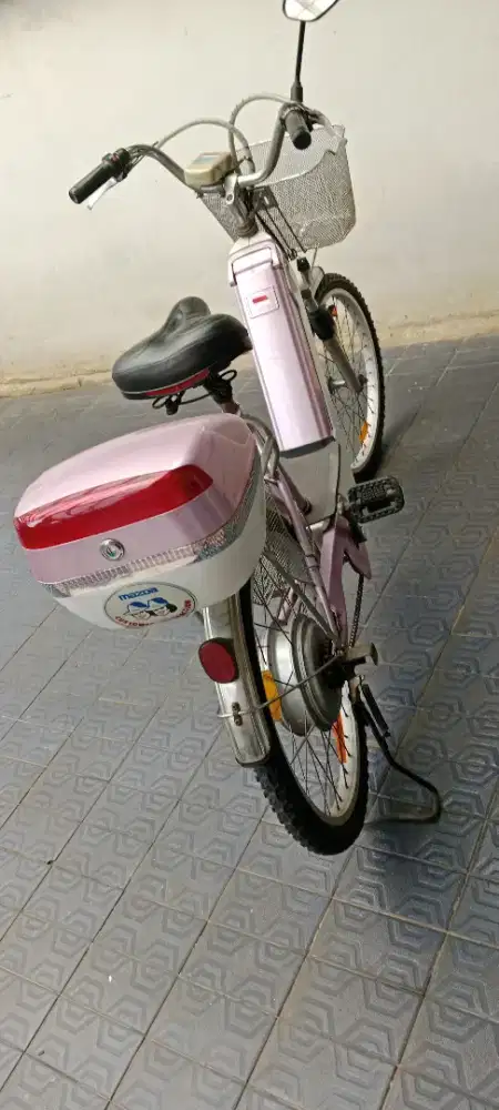 Sepeda batere, gowes biasa juga oke.