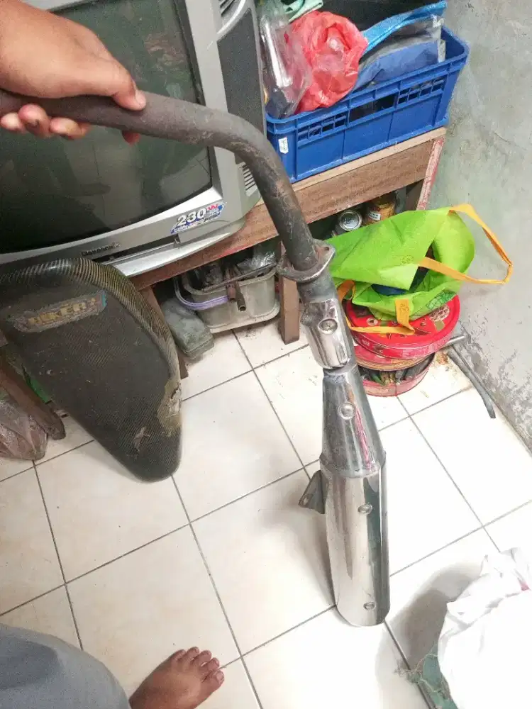 kenalpot ori copotan megapro primus