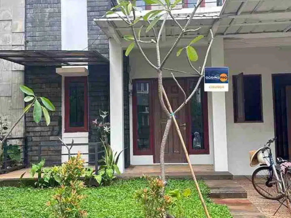 Rumah Depan Taman Siap Huni di Raffless Hills Cibubur