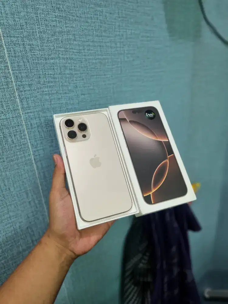 IPhone 16 Pro Max 256GB Ibox Second Fullset 100% Original