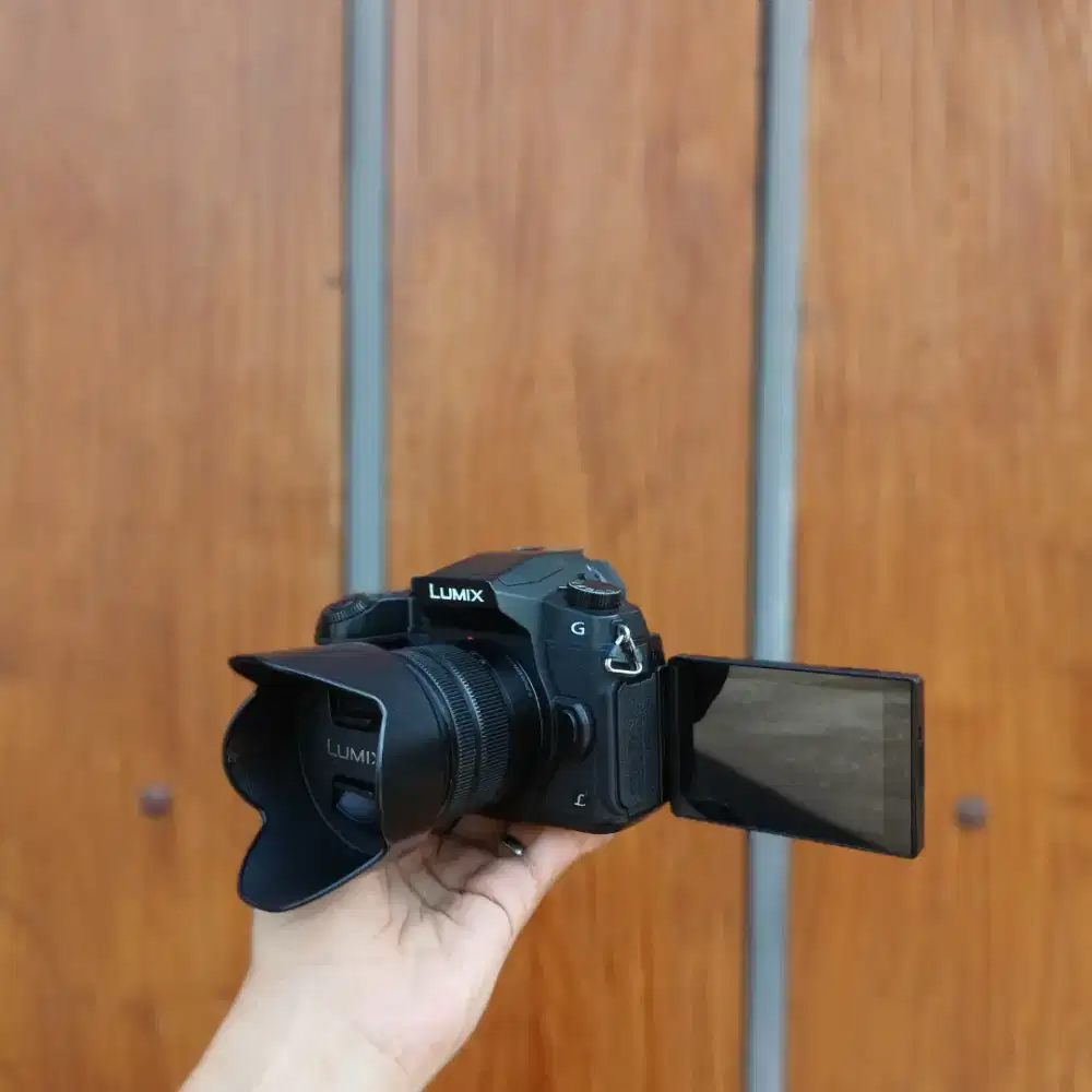 SUDAH IBIS LUMIX G85 KIT BLACK MULUS LIKE NEW