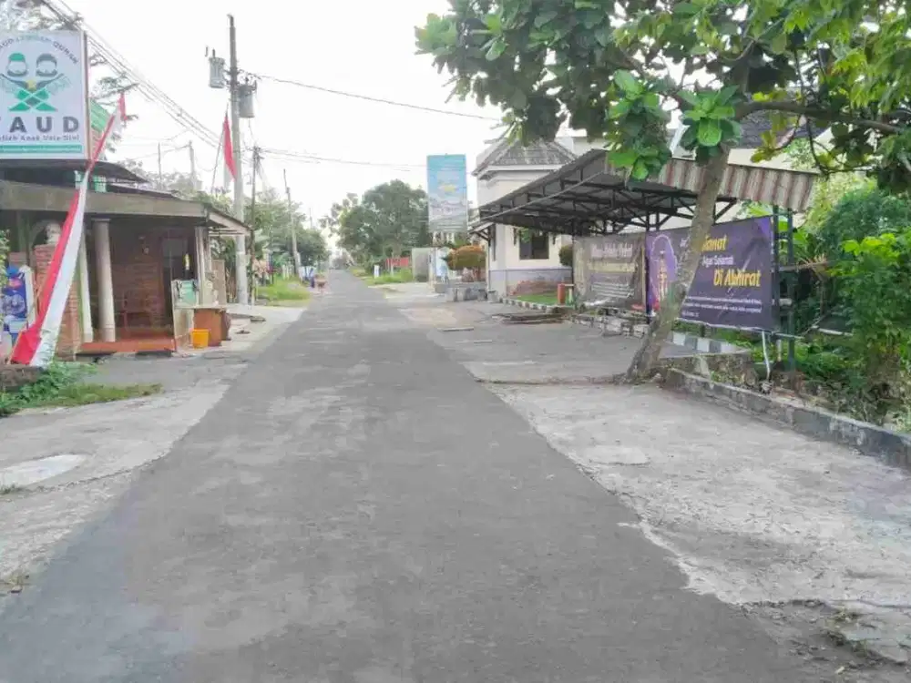 Dijual Tanah Bagus Tepi Jalan Aspal Di Sidokarto Godean Sleman Yogyakarta