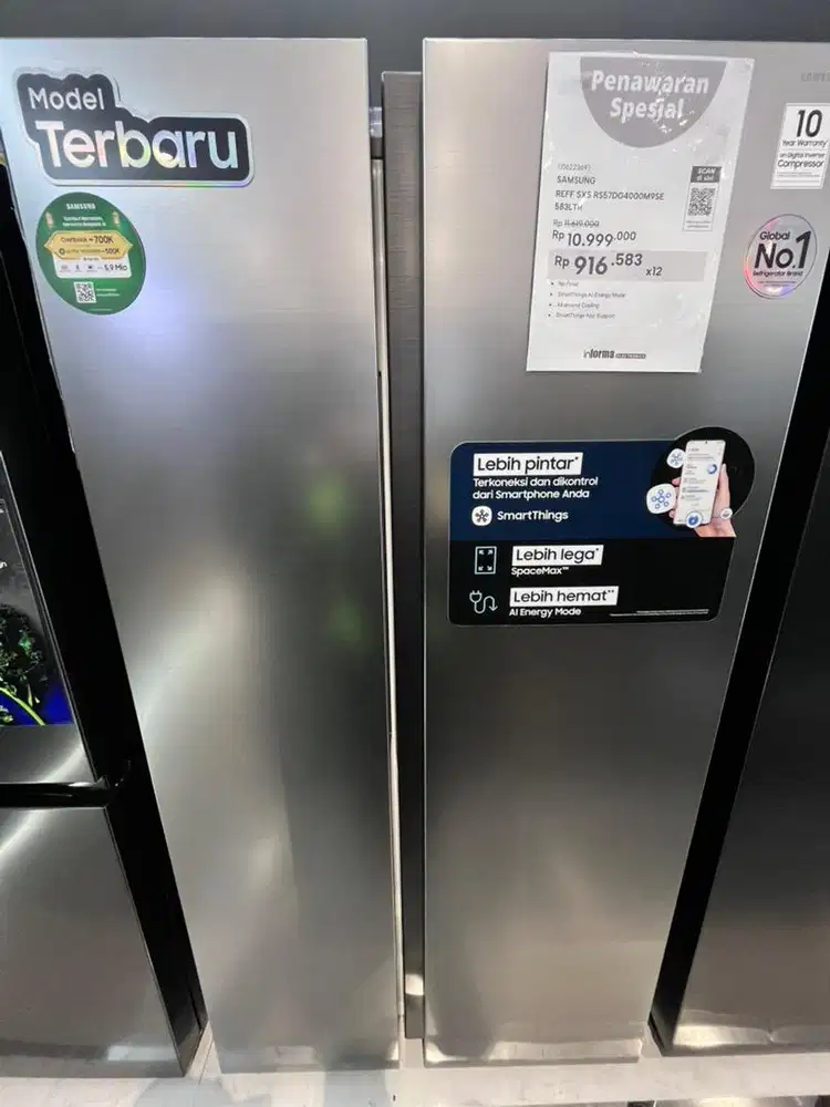 KULKAS SAMSUNG SIDE BY SIDE 583LTR