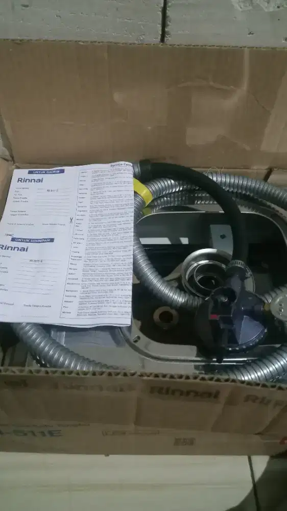 di jual kompor gas 1 tungku+selang dan regulator