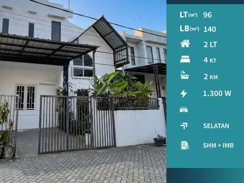 Super Murah Rumah Cantik Royal Akkadia Asrikaton, Pakis, Malang