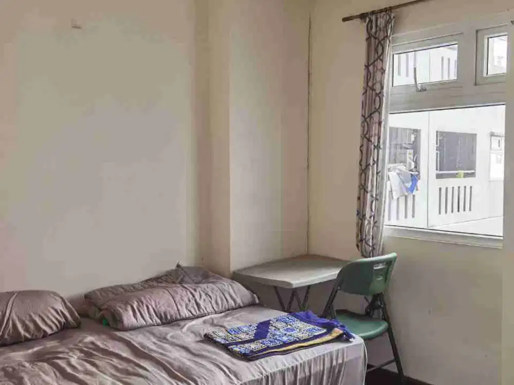 Apartemen Green Pramuka City Semi Furnish Sudah Free IPL Tipe 2br Sewa Per 3 Bulan