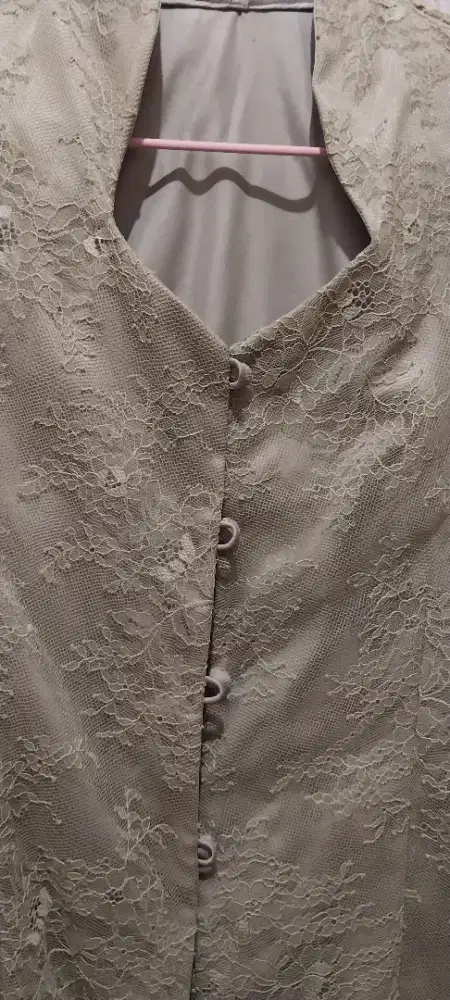 Kebaya brokat hijau muda xl