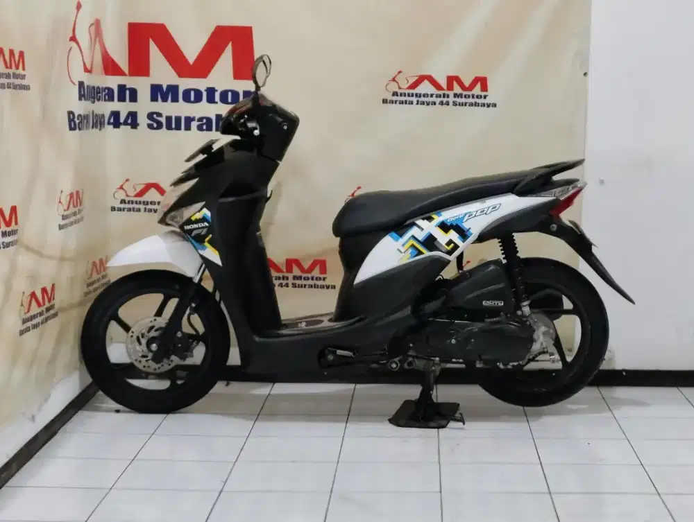Am Barata Honda Beat Pop Esp Tahun 2016 warna putih