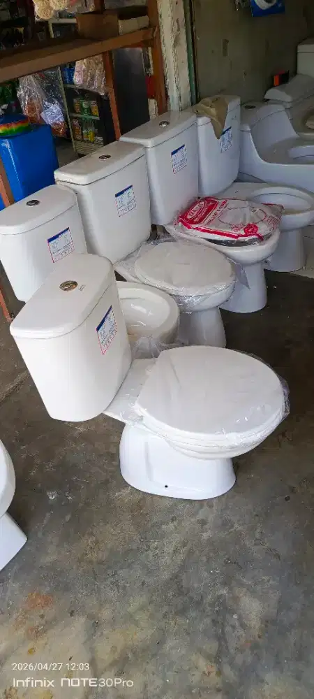 Closet duduk american standar siap pakai