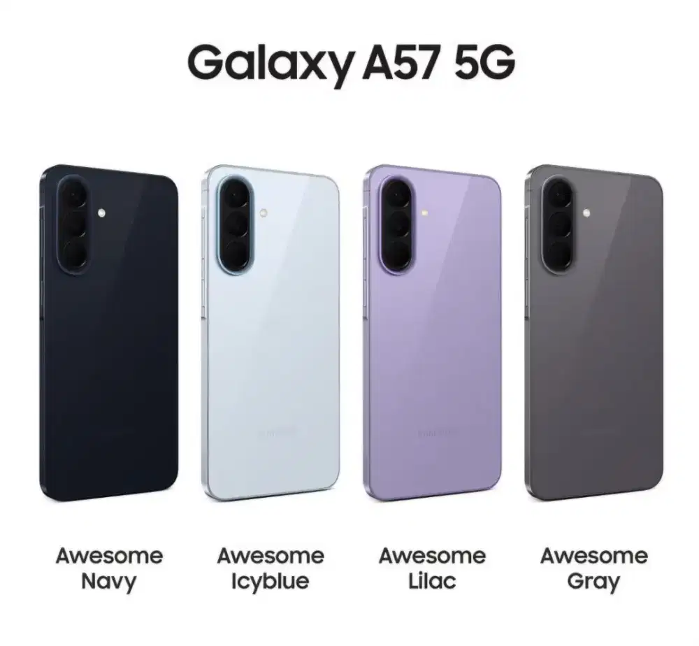 Samsung galaxy A57 12/256 free budscore