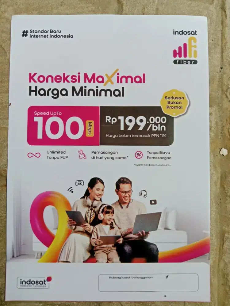 WiFi indosat HiFi finer