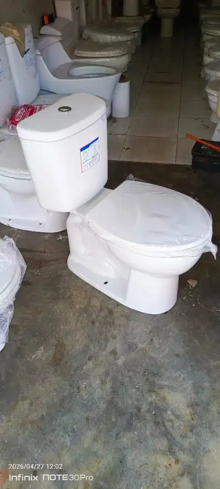 Closet duduk toto cw 633j siap pakai